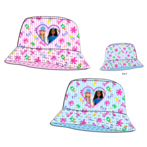 CAPPELLINO TESSUTO BARBIE F  ART.EZ41012  TG.52-54