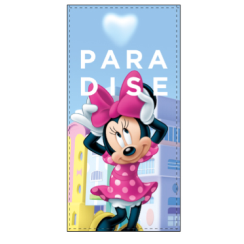 TELO MARE MICROFIBRA  MINNIE  F ART.EZ18087