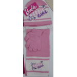 CAPPELLINO SCIARPA  GUANTO LANA BARBIE  F  ART.XH4148  TG.52-54