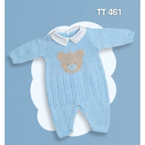 TUTINA COTONE  TENERI E BELLI  M ART.TT461  TG. 0/1-1/3MESI