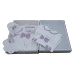 SET CORREDINO  COTONE 5PZ  PRIME EMOZIONI  F  ART.3201A  TG.0/1-1/3MESI