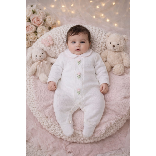 TUTINA COTONE  TENERI E BELLI  F  ART.TT458  TG. 0/1-1/3MESI