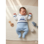 TUTINA COTONE  TENERI E BELLI  M ART.TT457  TG. 0/1-1/3MESI