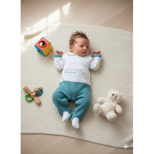 SET CORREDINO  COTONE 5PZ  PRIME EMOZIONI  M  ART.3221C  TG.0/1-1/3MESI