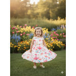 ABITO  MEZZA MANICA  PICCOLA  LU'  F ART.21593  TG.3-7ANNI