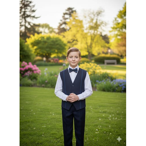 COMPLETO GILET CERIMONIA 4PZ NAZARENO GABRIELLI  M ART.NG8054J TG.34-44