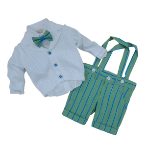 COMPLETO GIACCHINO  4PZ ELEGANTE   M ART.930  TG.6-18MESI