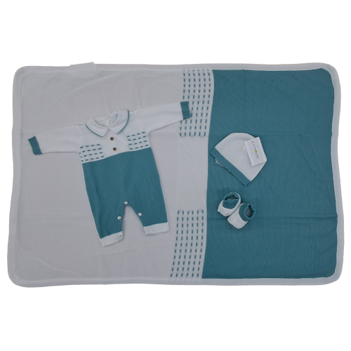 TUTINA COTONE   LA MARGHERITA  M  ART.M176/40   TG.0/1-1/3MESI