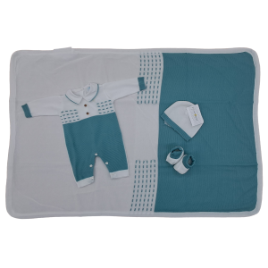 TUTINA COTONE   LA MARGHERITA  M  ART.M176/40   TG.0/1-1/3MESI