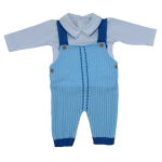 TUTINA SALOPT COTONE   LA MARGHERITA  M  ART.M175/51   TG.0/1-1/3MESI