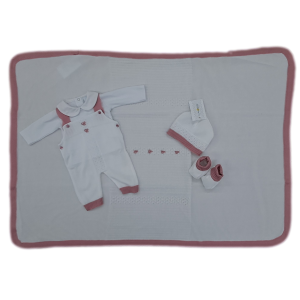 TUTINA SALOPET COTONE   LA MARGHERITA  F  ART.M164/51   TG.0/1-1/3MESI