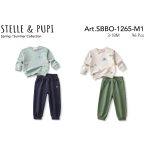 COMPLETO FELPA 2PZ M  ART.SBBO1265  TG.3/6-12/18MESI