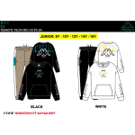 TUTA FELPA COTONE GIRO KAPPA  M  ART.80B5T0012T  TG.8-14ANNI