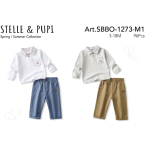 COMPLETO FELPA 2PZ M  ART.SBBO1273  TG.3/6-12/18MESI