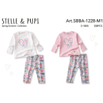 COMPLETO GERSI  2PZ F  ART.SBBA1228  TG.3/6-12/18MESI