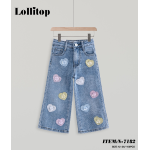 JEANS ZAMPA PLAY&PLAYER F  ART.N7182  TG.12-36MESI