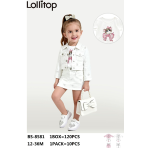 COMPLETO JEANS 3PZ ML   F  ART.BS8581  TG.12-36MESI