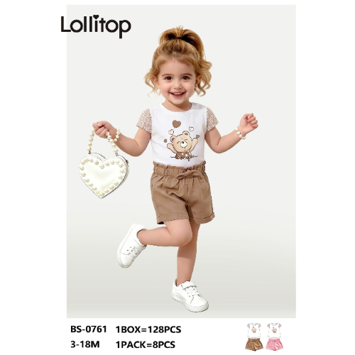 COMPLETO MM  2PZ  F  ART.BS0761  TG.3/6-12/18MESI