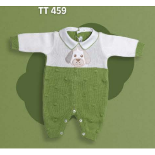 TUTINA COTONE  TENERI E BELLI  M ART.TT459  TG. 0/1-1/3MESI