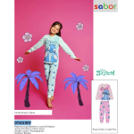 PIGIAMA ML  COTONE  STITCH  F  DY50L1819  TG.3/4-9/10ANNI