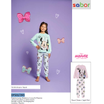 PIGIAMA ML  COTONE  MINNIE  F  DY50L7393  TG.3/4-9/10ANNI