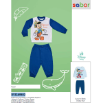 PIGIAMA ML  COTONE  PINOCCHIO  M DY32A9802  TG.12-30MESI