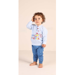 PIGIAMA MANICA LUNGA  COTONE  GARY M   ART.1101  TG.12-24MESI