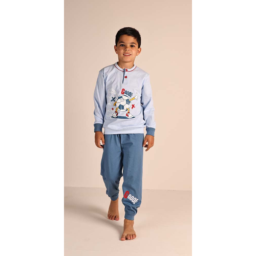 PIGIAMA MANICA LUNGA  COTONE  GARY  M  ART.2134  TG.3-7ANNI