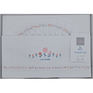 LENZUOLINO CARROZZINO 90X120  GARY  X  7276  E1109