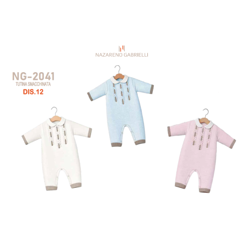 TUTINA  LANA  NAZARENO GABRIELLI   ART.NG2041 DIS12  TG.0/1-1/3MESI