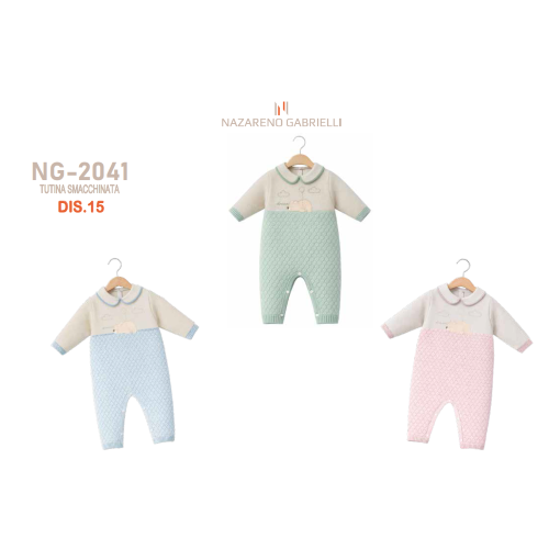 TUTINA  LANA  NAZARENO GABRIELLI   ART.NG2041 DIS15  TG.0/1-1/3MESI