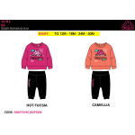 TUTA FELPA COTONE GIRO  KAPPA  F  ART.8085T0198 TG.12-30MESI