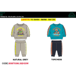 TUTA FELPA COTONE GIRO  KAPPA  M  ART.8095T0306  TG.3/6-9/12MESI