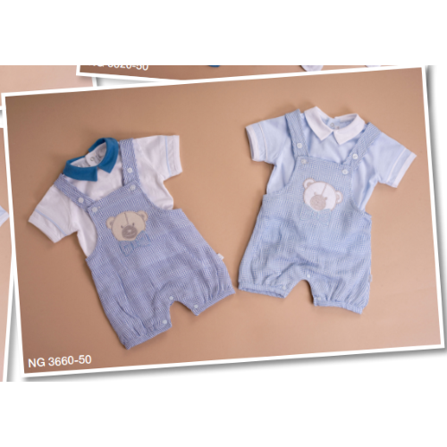 SALOPET 2PZ  GERSI NAZARENO GABRIELLI  M  ART.NG3660 DIS.50   TG.0/1-6/9MESI