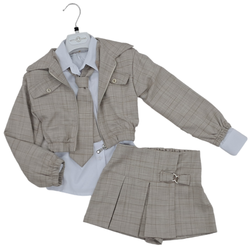 COMPLETO  TESSUTO 4PZ F  KITTY KISS  ART.5693/5697/5990  TG.3-7