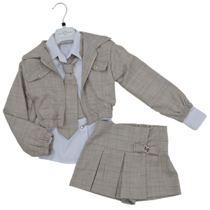 COMPLETO  TESSUTO 4PZ F  KITTY KISS  ART.5693/5697/5990  TG.3-7