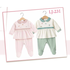 CLINICO  CALDO COTONE  LES JOLIES  F  ART.LJ231 DIS.49  TG.0/1-3/6MESI