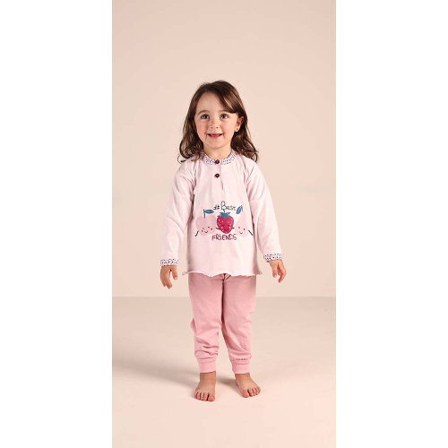 PIGIAMA MANICA LUNGA  COTONE  GARY F  ART.1090  TG.12-24MESI