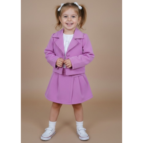 COMPLETO  TESSUTO 3PZ F  KITTY KISS  ART.5353/5746  TG.3-7