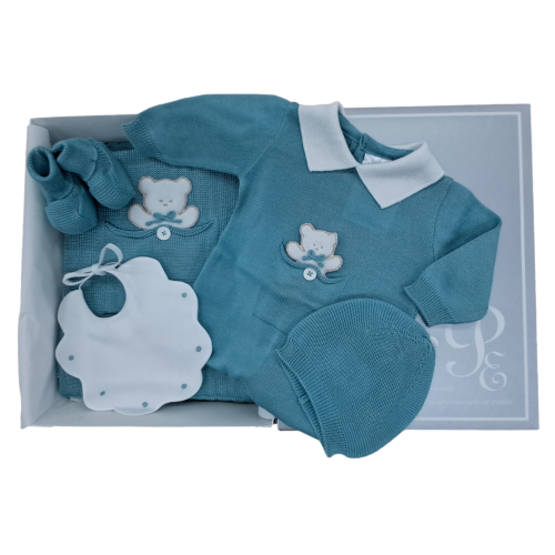 SET CORREDINO  COTONE 5PZ  PRIME EMOZIONI  M  ART.3231D  TG.0/1-1/3MESI