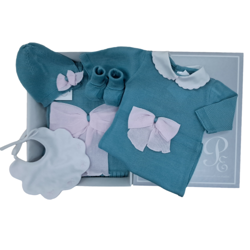 SET CORREDINO  COTONE 5PZ  PRIME EMOZIONI  F  ART.3241E  TG.0/1-1/3MESI