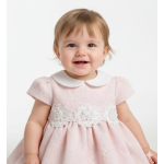 VESTINA BATTESIMO STELLA F ART.EN851MC  TG.6/9-9/12MESI