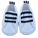 SCARPETTA PELLE  BATTESIMO CHECH M  ART.F702  TG.16-18