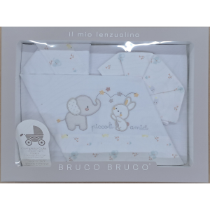 LENZUOLINO CARROZZINO IL GIROTONDO ART.EC2212BR