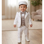 COMPLETO 6PZ ELEGANTE CON COPPOLA NAZARENO GABRIELLI  M ART.NG5387 TG.6-12MESI