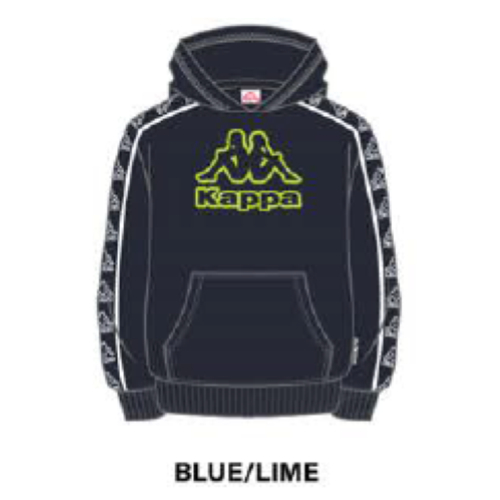 FELPA COTONE  KAPPA M  ART.8035F00035-8035F0325  TG.8-16ANNI