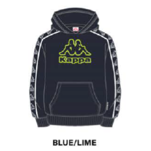 FELPA COTONE  KAPPA M  ART.8035F00035-8035F0325  TG.8-16ANNI