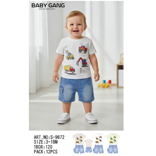 COMPLETO GERSI  MM  M ART.S9672   TG.3/6-12/18MESI