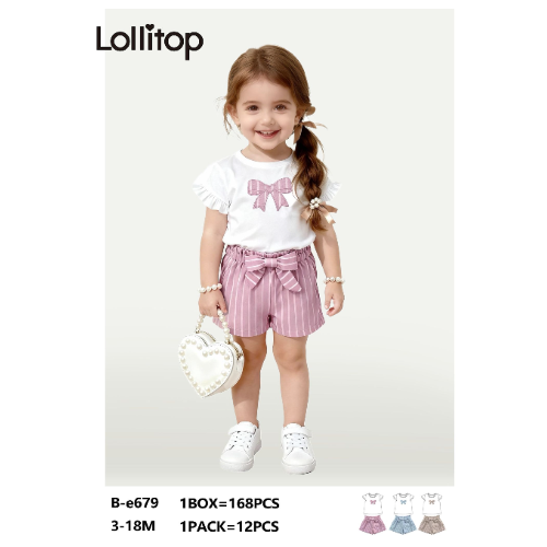 COMPLETO MM  2PZ  F  ART.BE679  TG.3/6-12/18MESI