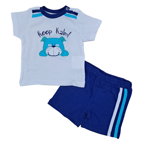 COMPLETO CORTO  GERSI   M  ART.CC13AG  TG.1-9MESI